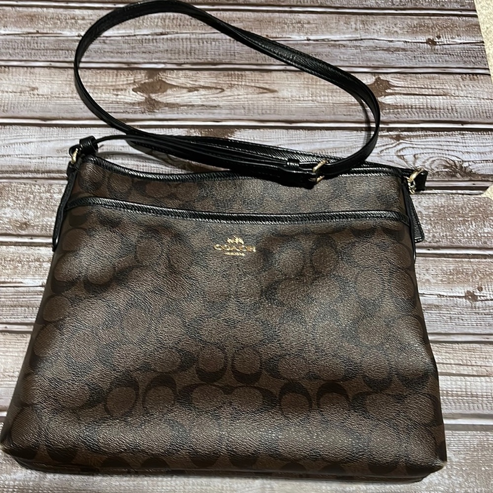 Good used condition coach file folder bag